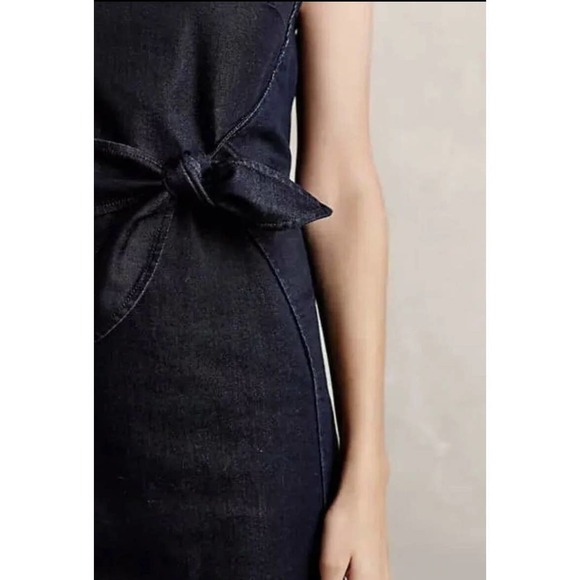 Anthropologie Holding Horses Clara Denim Dress 2 - Picture 10 of 11